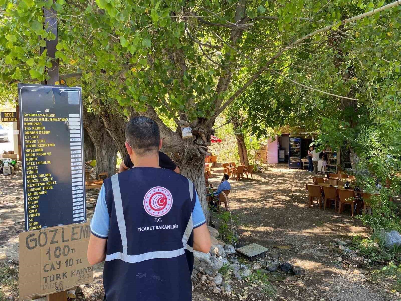 Tunceli’de ürün denetimlerinde 3 işletmeye yaptırım uygulandı