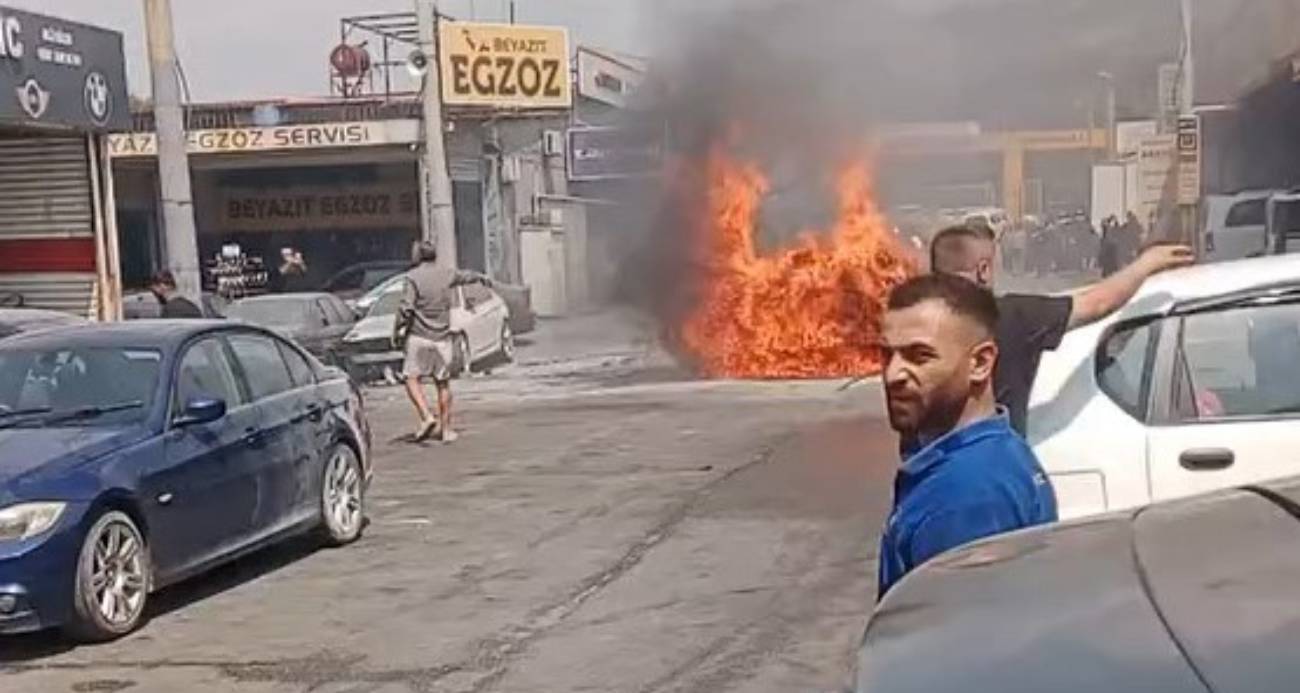 Jaguar’ın elektrikli arabası kendi kendine yandı