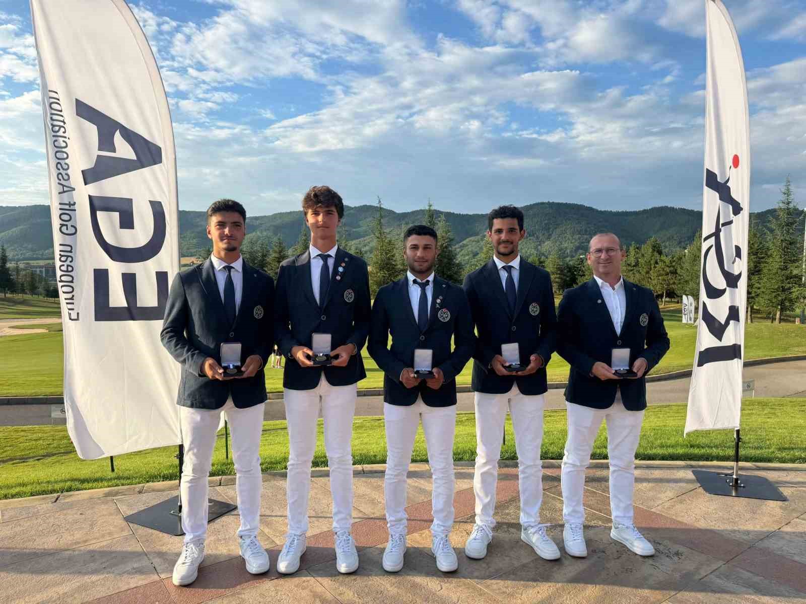 Milli golfçüler, European Men’s and Ladies’ Team Shield Championship 2025’te dereceye girdi