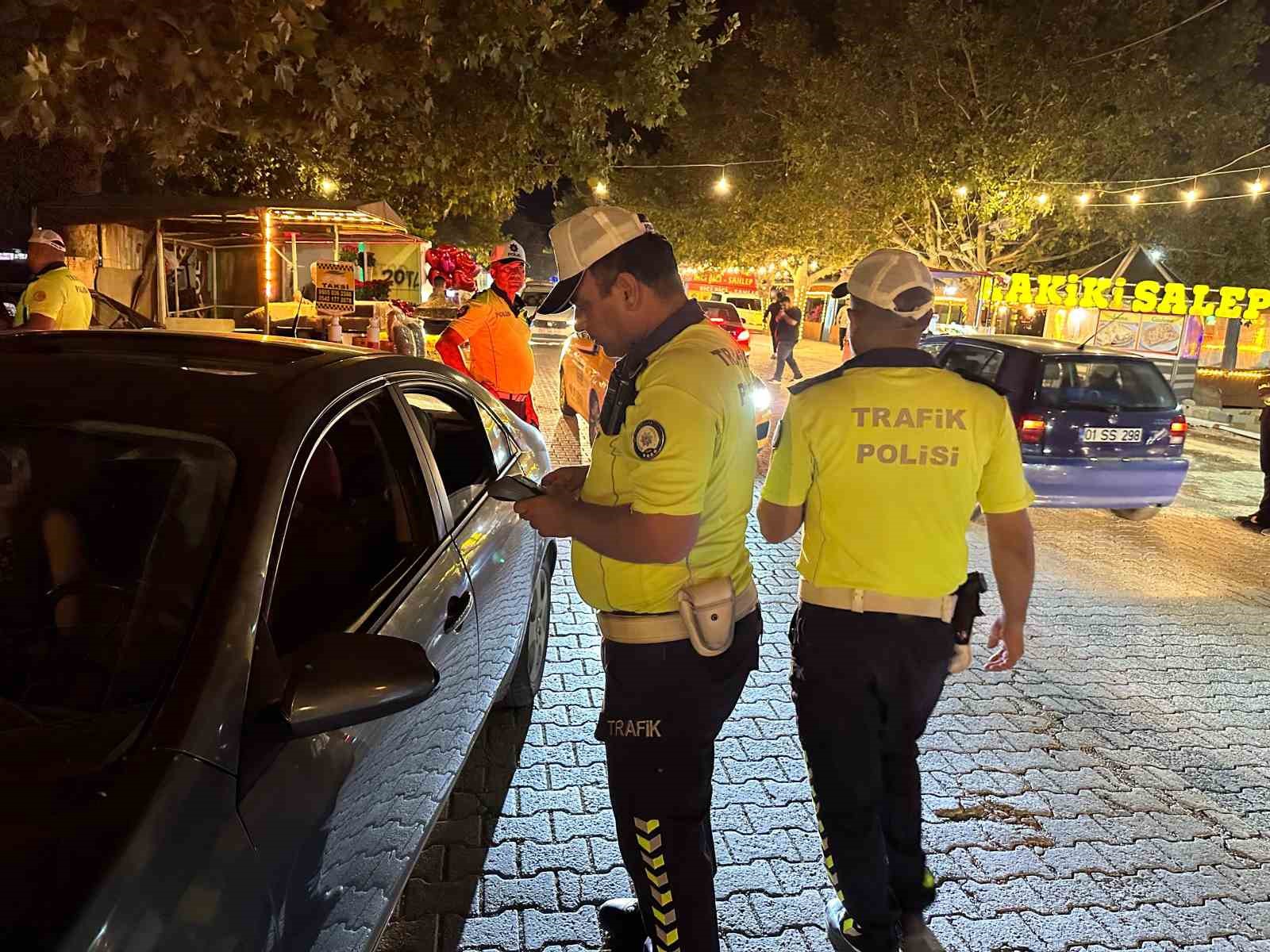 Adana’da trafik denetimlerinde 547 bin TL ceza kesildi