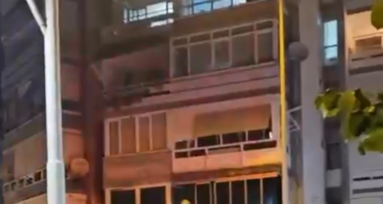 Bursa’da sitede yangın paniği