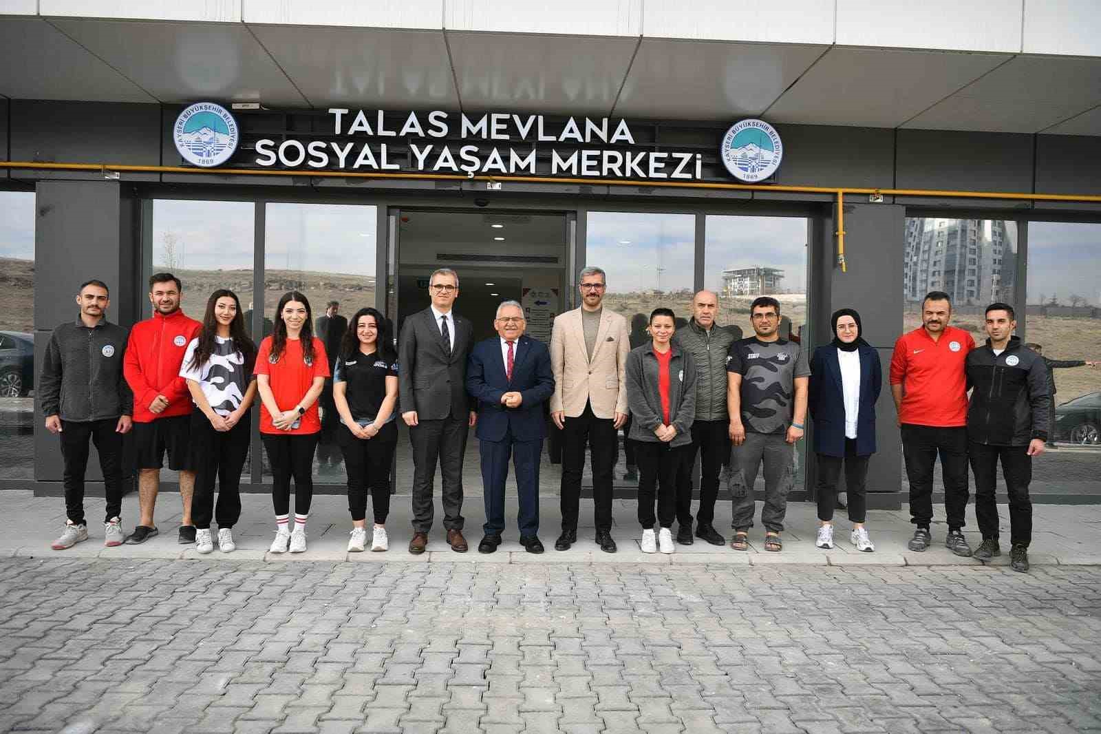 Talas Mevlana Sosyal Yaşam Merkezi tanıtılacak