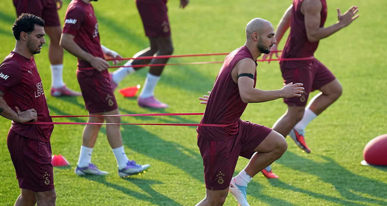 Galatasaray, Gaziantep FK maçı hazırlıklarını sürdürdü