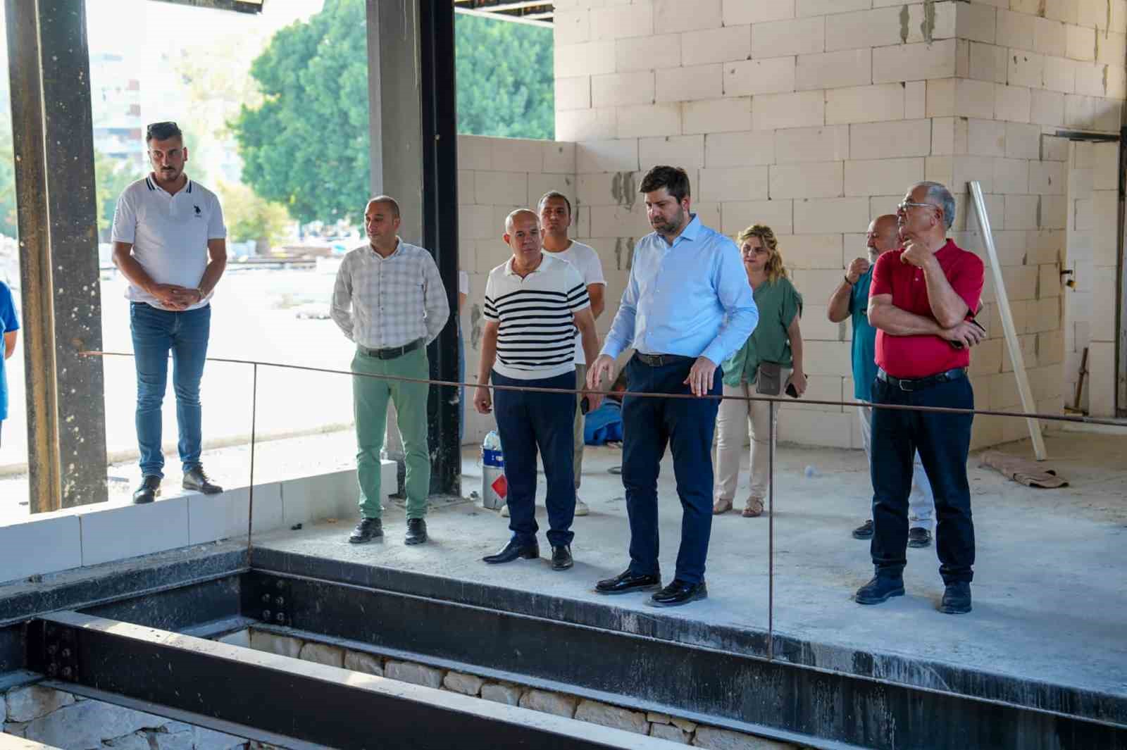 Başkan Boltaç, Tarsus’taki projeleri yerinde inceledi