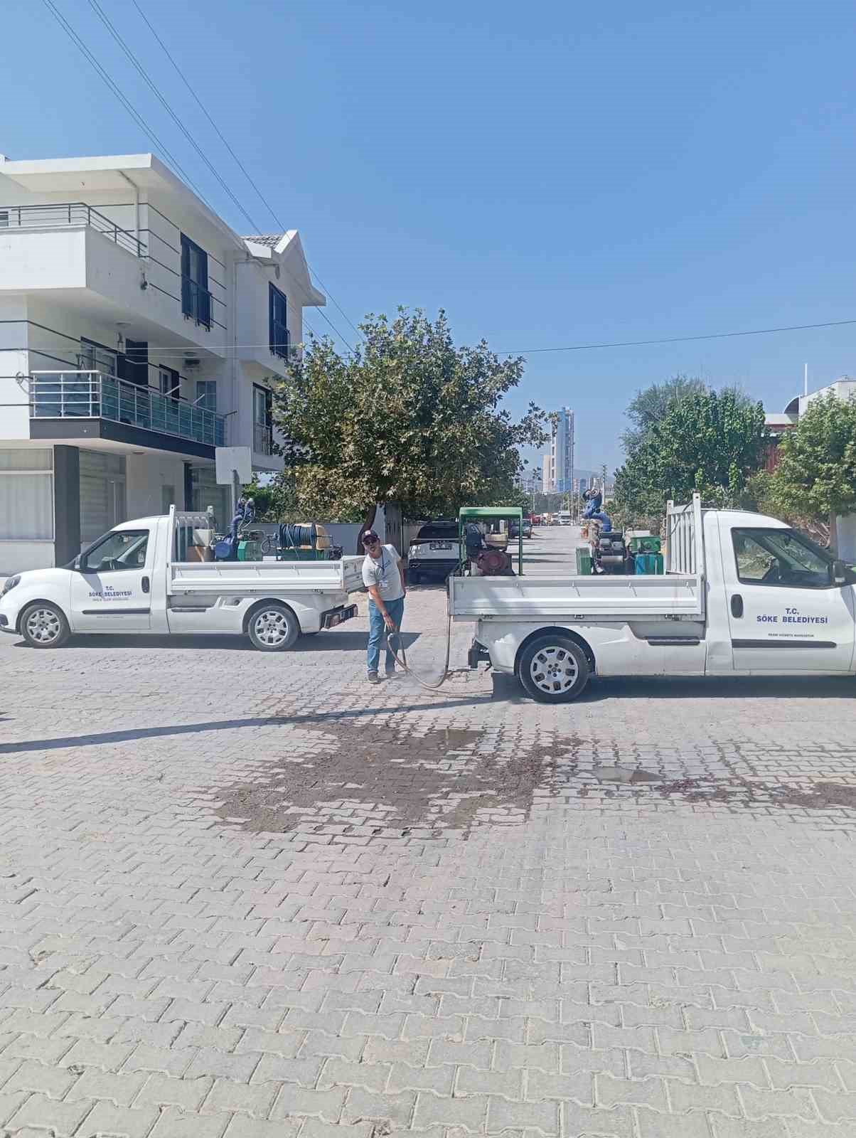 Söke Belediyesi’nden haşerelere karşı 
