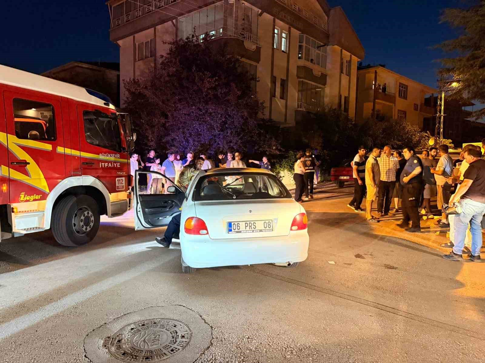 Polatlı’da iki araç çarpıştı: 1 yaralı