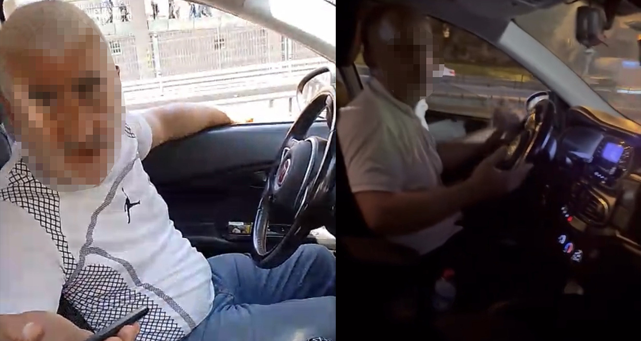 İstanbul’da taksi şoförlerinin yolcu seçtiği anlar kamerada