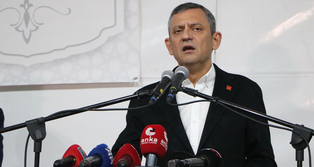 Aziz İhsan Aktaş makam aracını, CHP Genel Başkanı Özel'e tahsis etti