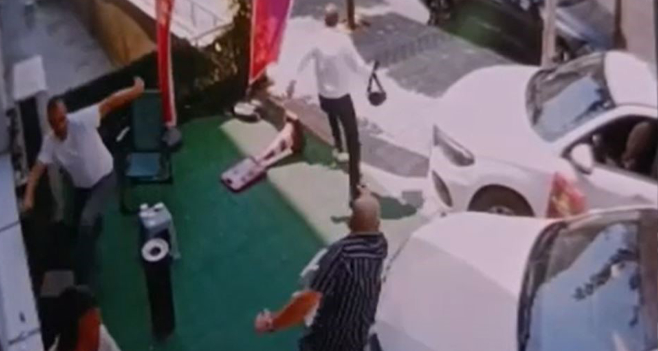 Eski koca eşine çocukları göstermedi, yeni koca bacağından vurdu