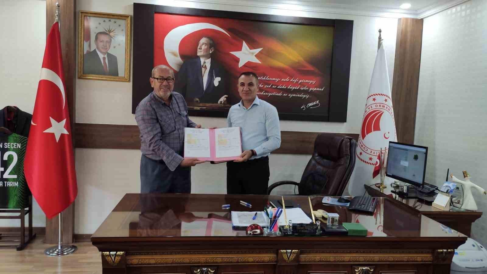 Bozkır’a süt tanklı kamyon desteği