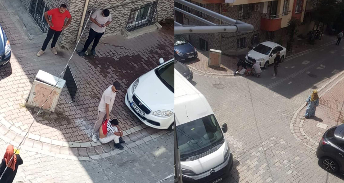 Esenyurt’ta televizyon çalan şahsı kovaladı yakalayıp polise teslim etti