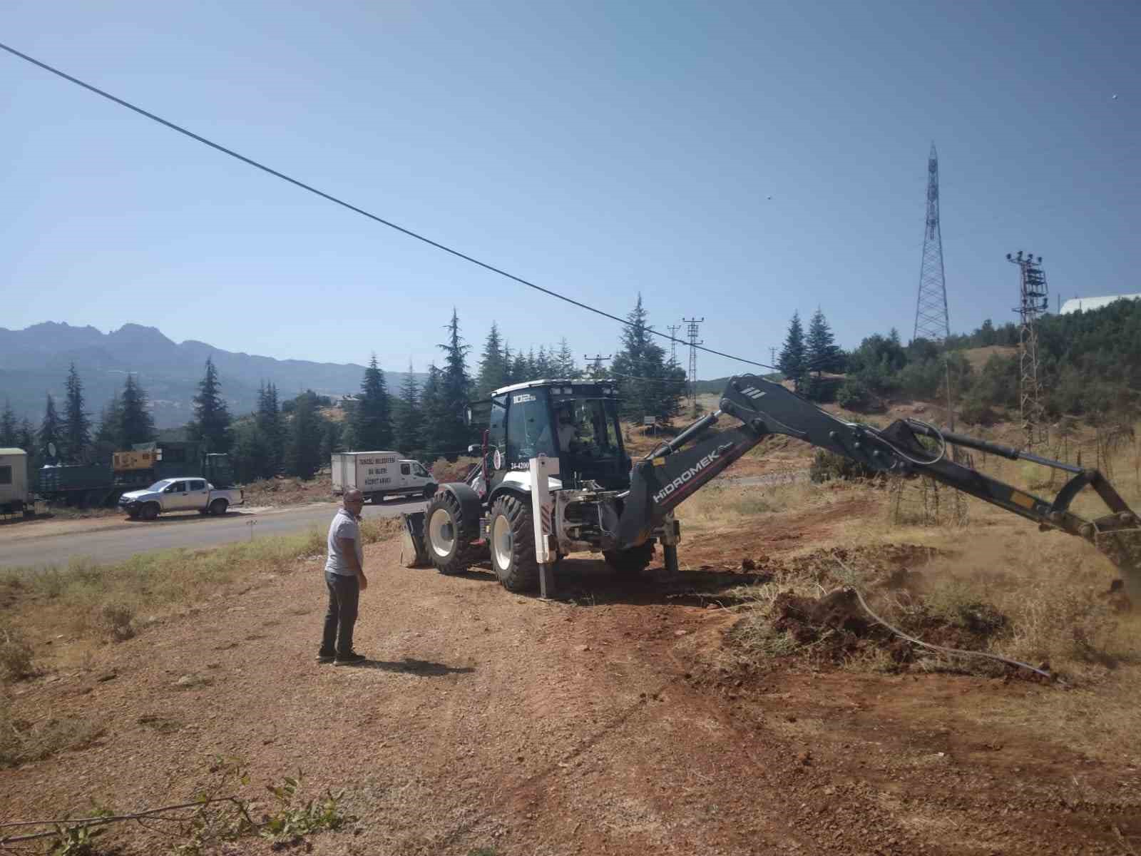 Tunceli Belediyesi’nden su sorununa yönelik yeni adım