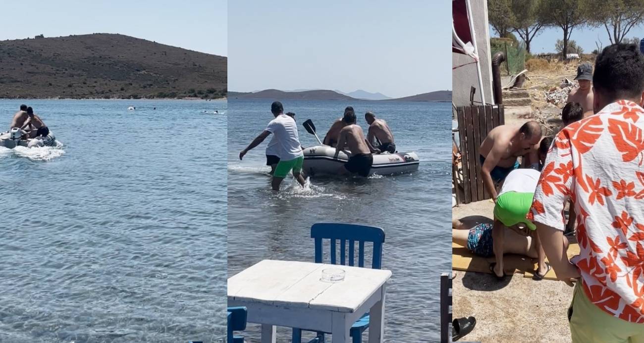 Yürüyerek gidilen adada can pazarı