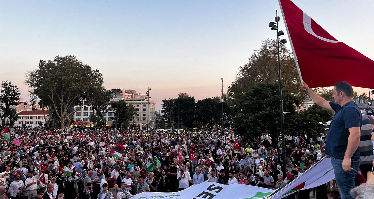 İstanbul Gazze için tek yürek!