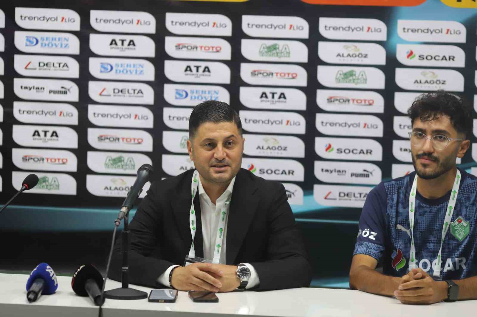 Iğdır FK - Sarıyer maçının ardından