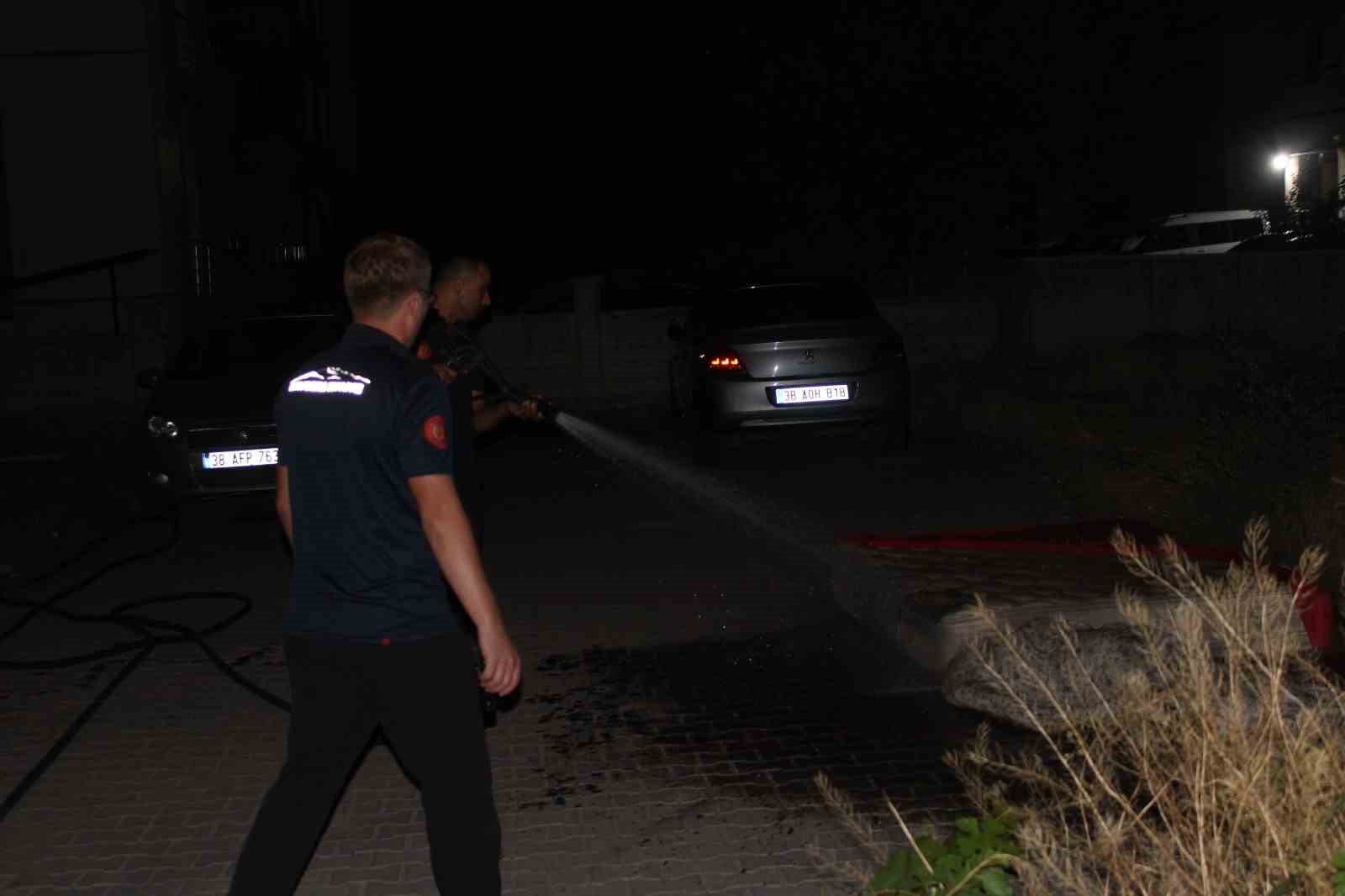 Polisin dikkati faciayı önledi... Yatarken içtiği sigara sonu oluyordu