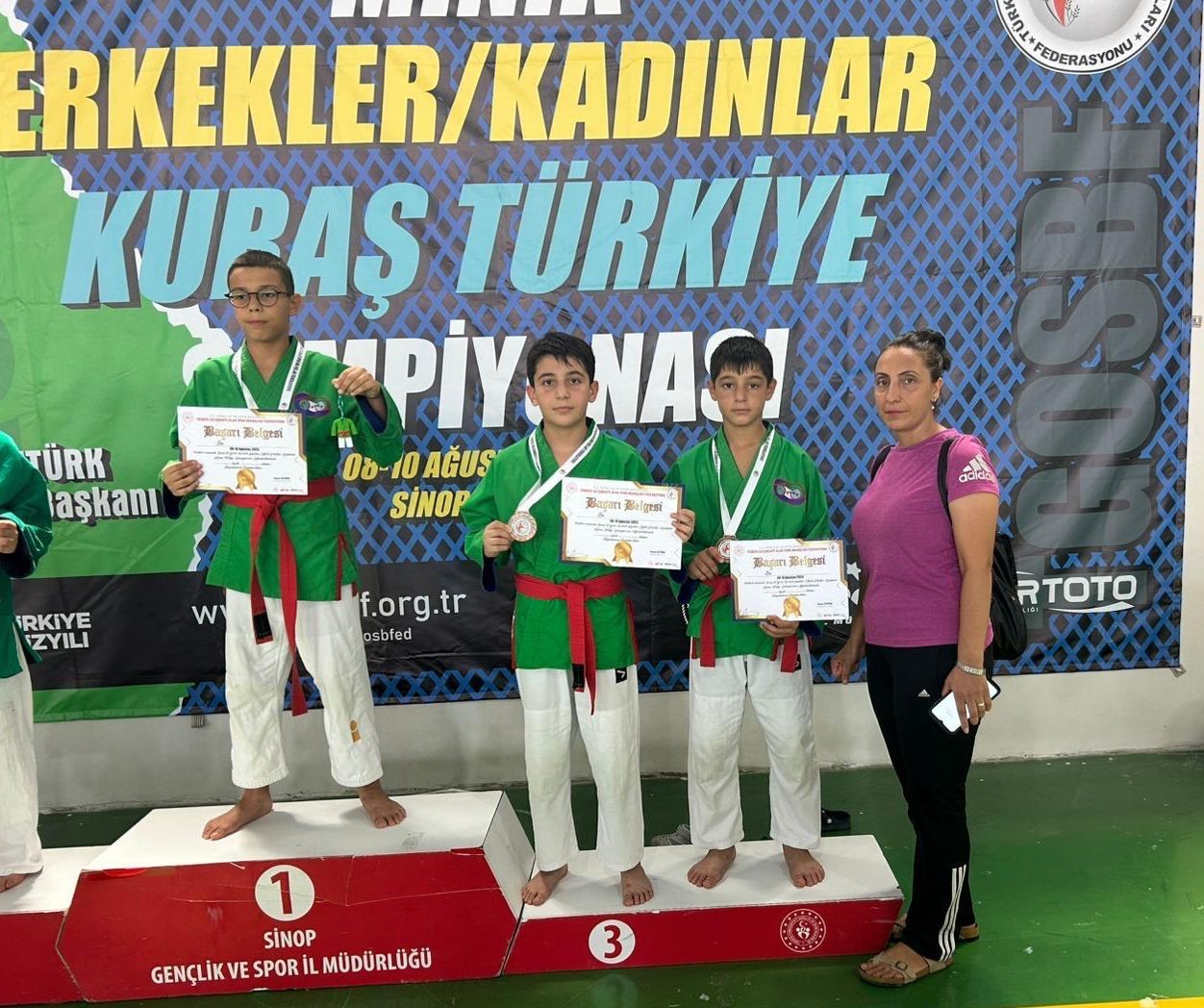 Genç sporcu Umuthan Yağcı’dan madalya