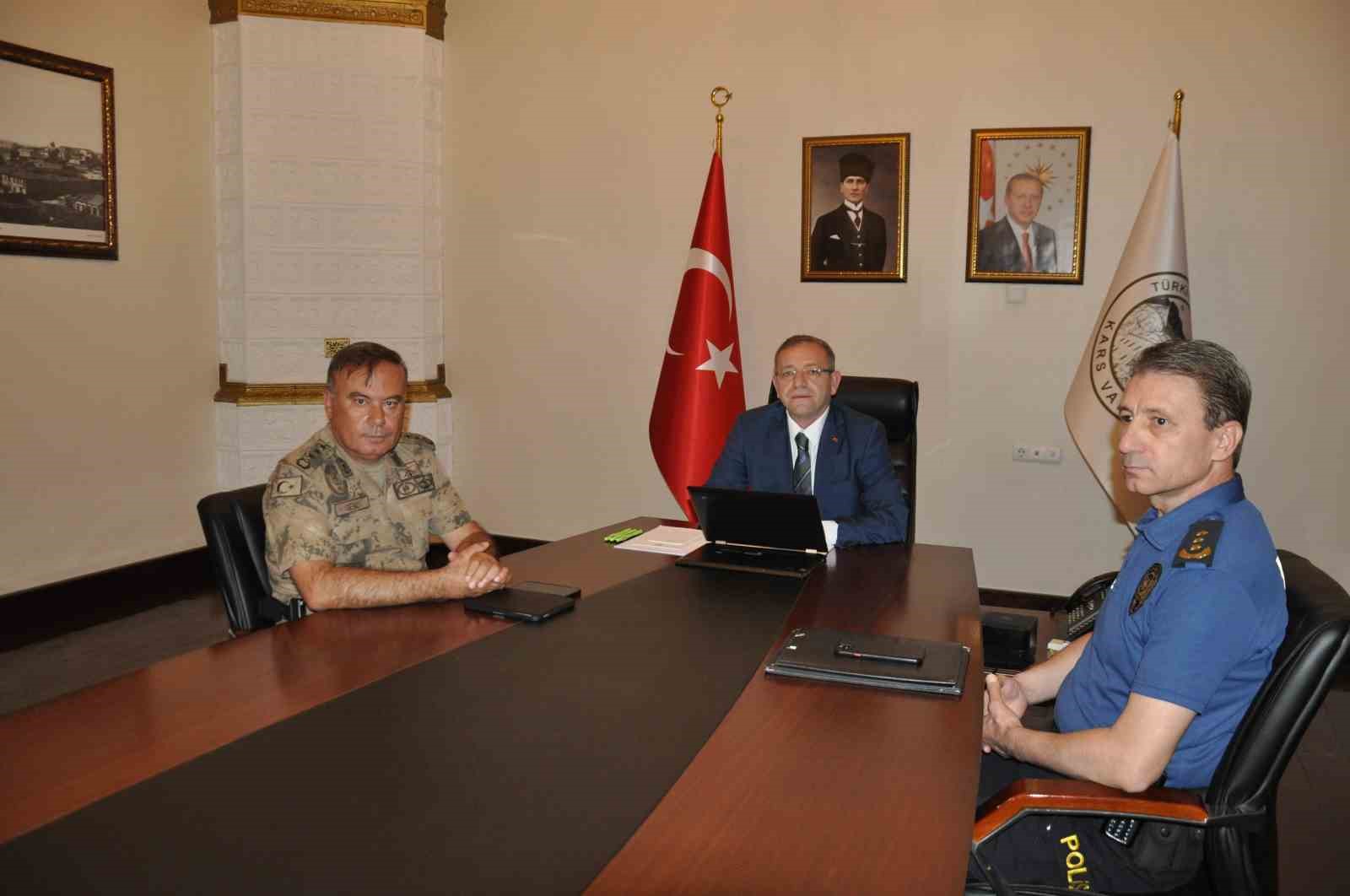 Kars’ta Temmuz ayı asayiş ve güvenlik toplantısı yapıldı