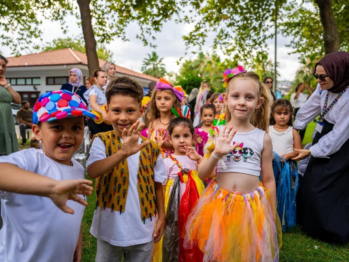 Lokomotif Çocuk Köyü’nde mezuniyet heyecanı