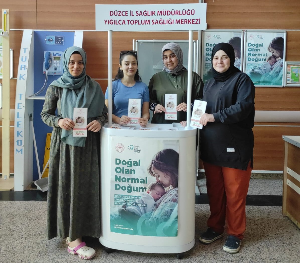 Yığılca’da doğal olan normal doğum eğitimi