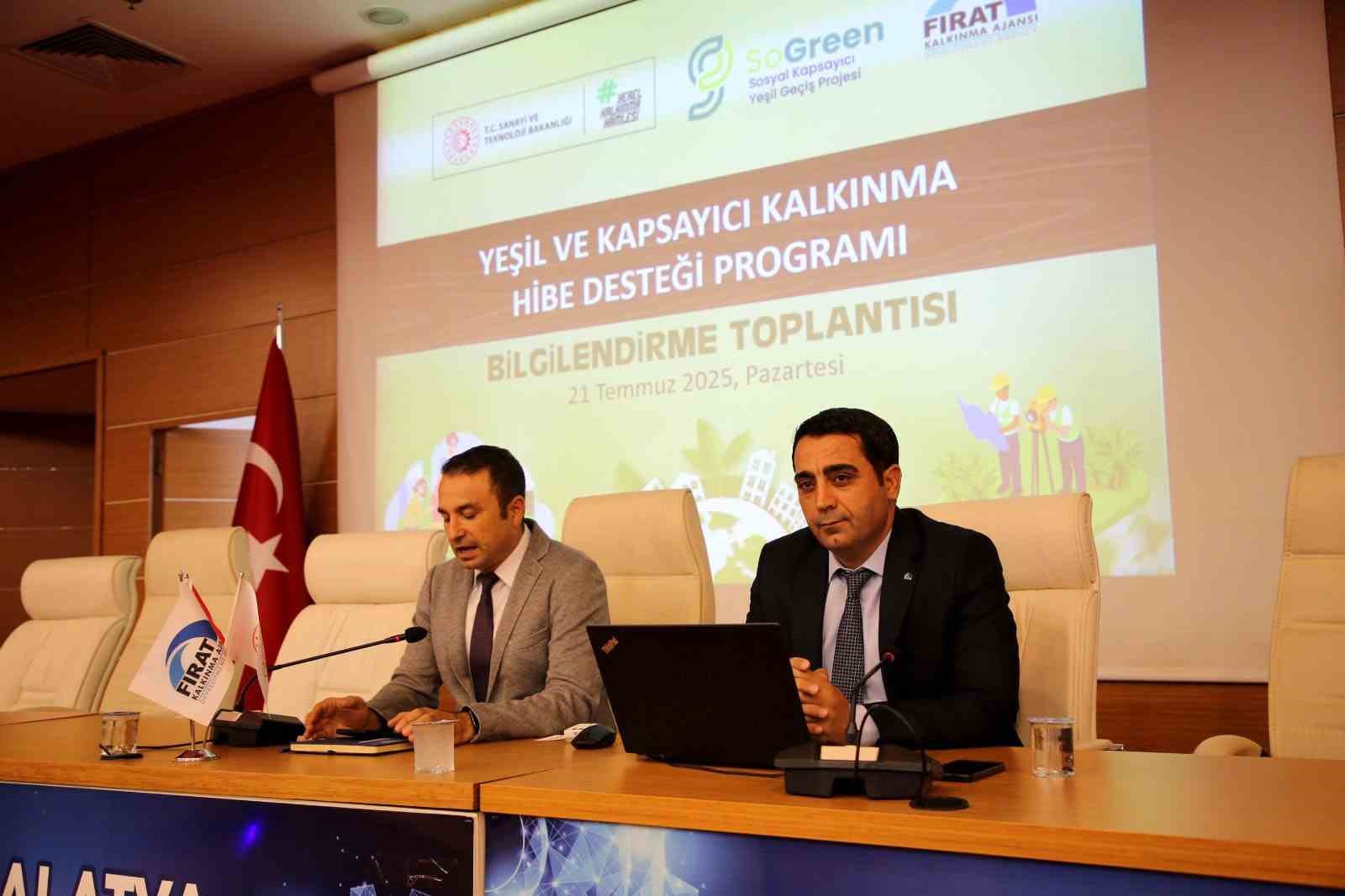 Yeşil ve Kapsayıcı Kalkınma Hibe Programı kapsamında bilgilendirme ve eğitim toplantıları tamamlandı