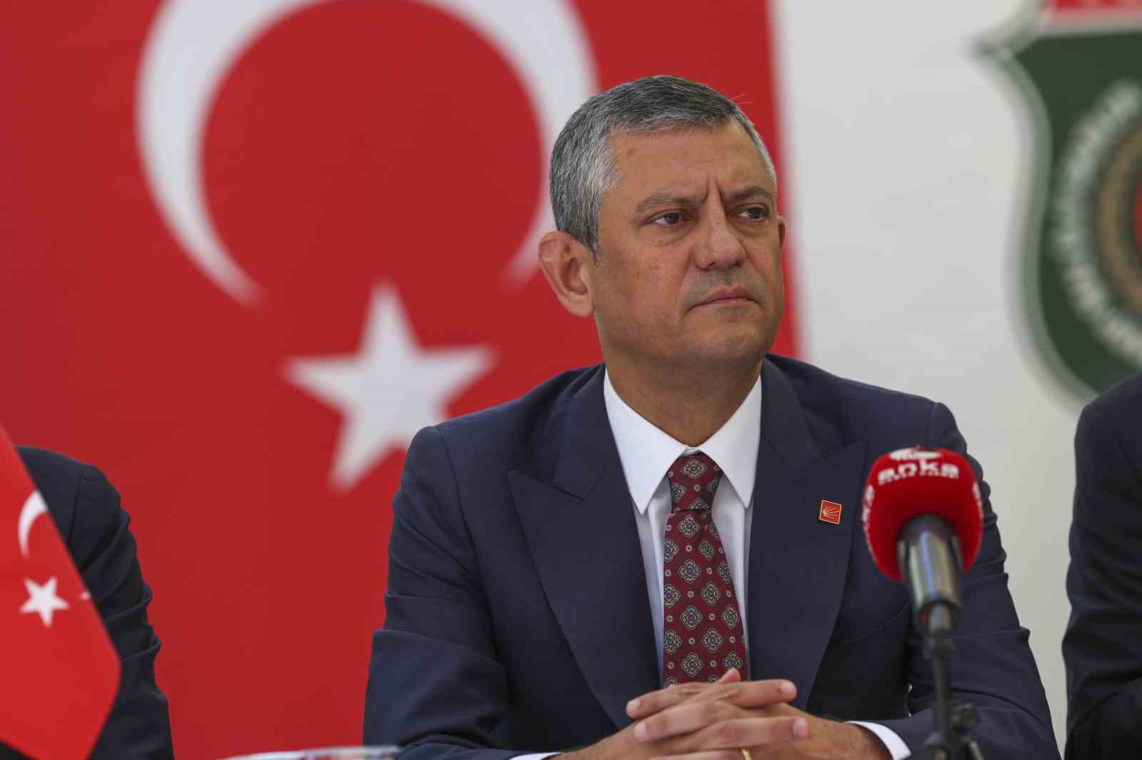 CHP Genel Başkanı Özel: 