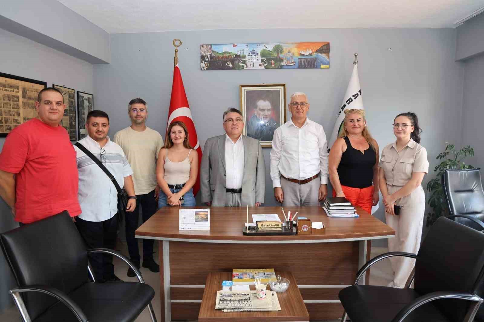 BEUN Rektörü Özölçer’den Karaelmas Gazeteciler Derneği’ne ziyaret