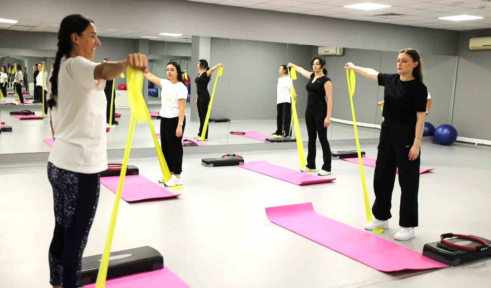Başiskele’de kadınlara özel spor merkezlerine yoğun ilgi