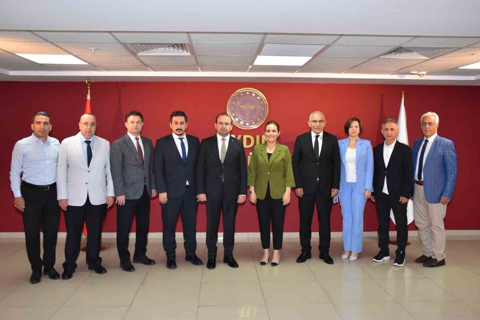 Bakanlık heyeti Aydın’daki sağlık yatırımlarını inceledi