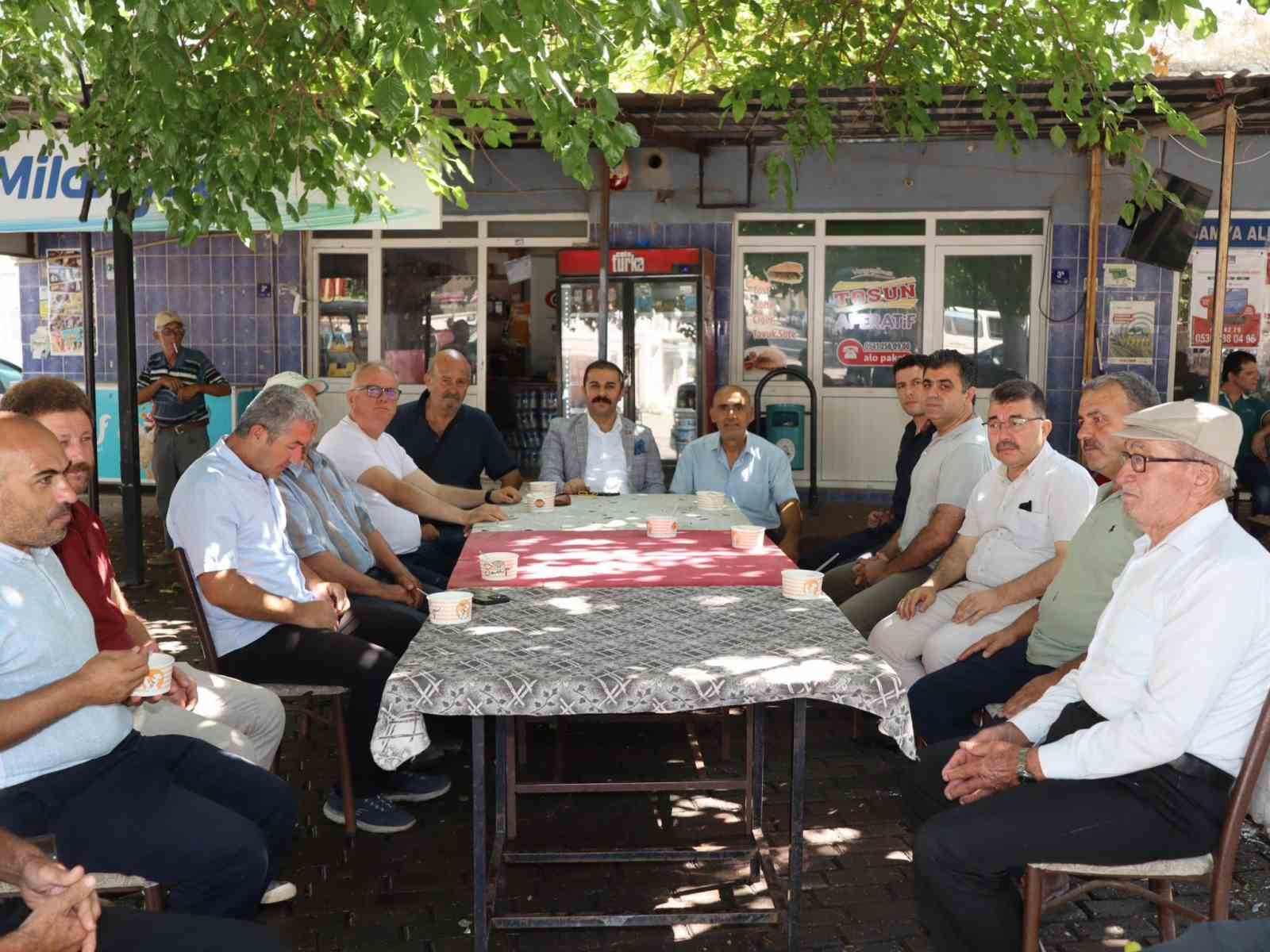 Kaymakam Taşkın Yeniköy’de vatandaşlarla buluştu