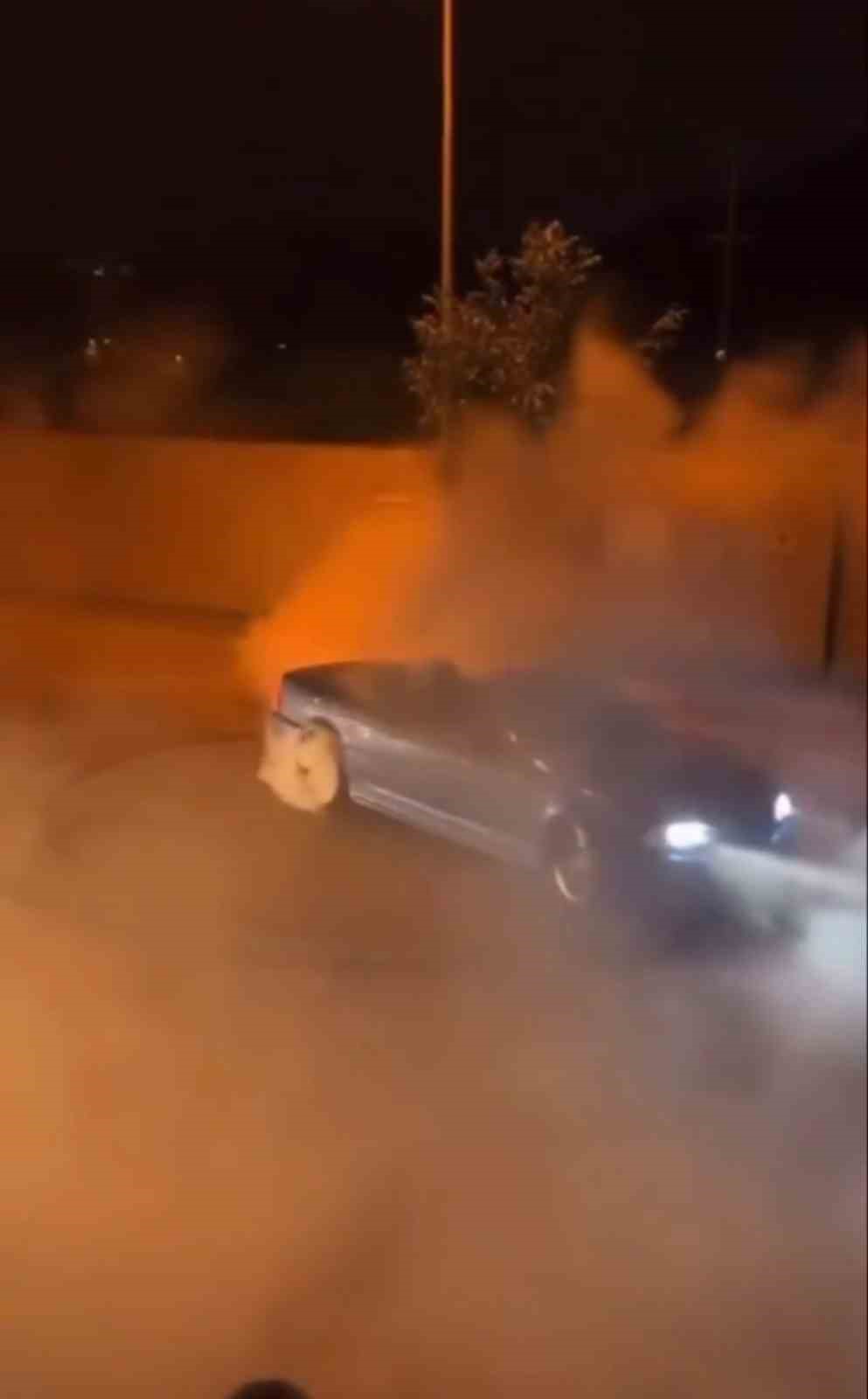 Beykoz’da drift yapan sürücüye 57 bin lira ceza