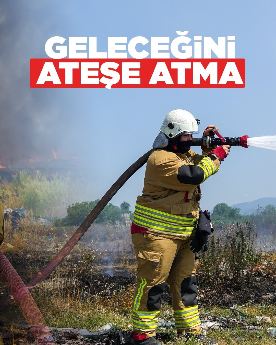 İtfaiyeden anız yangını uyarısı