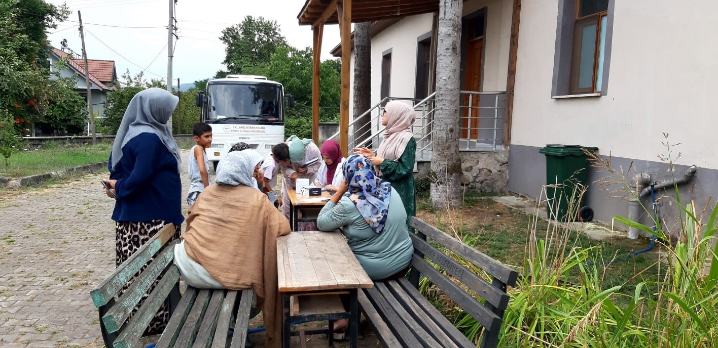 Köylerde erken teşhis taraması yapıldı