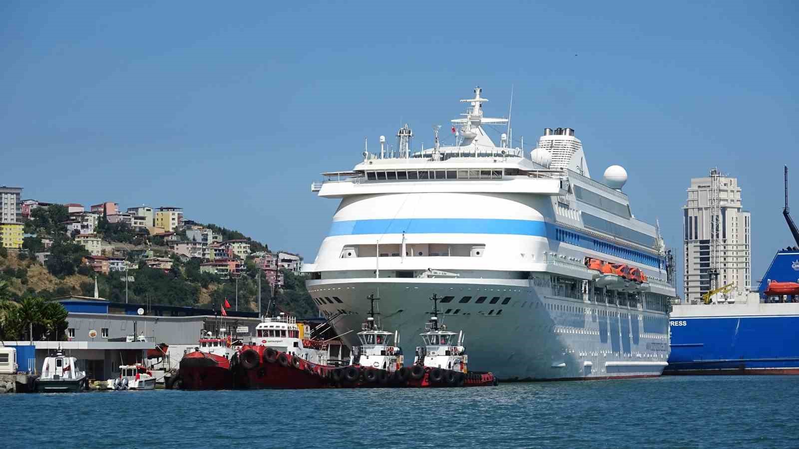 Samsun’da kruvaziyer turizmi hız kesmiyor