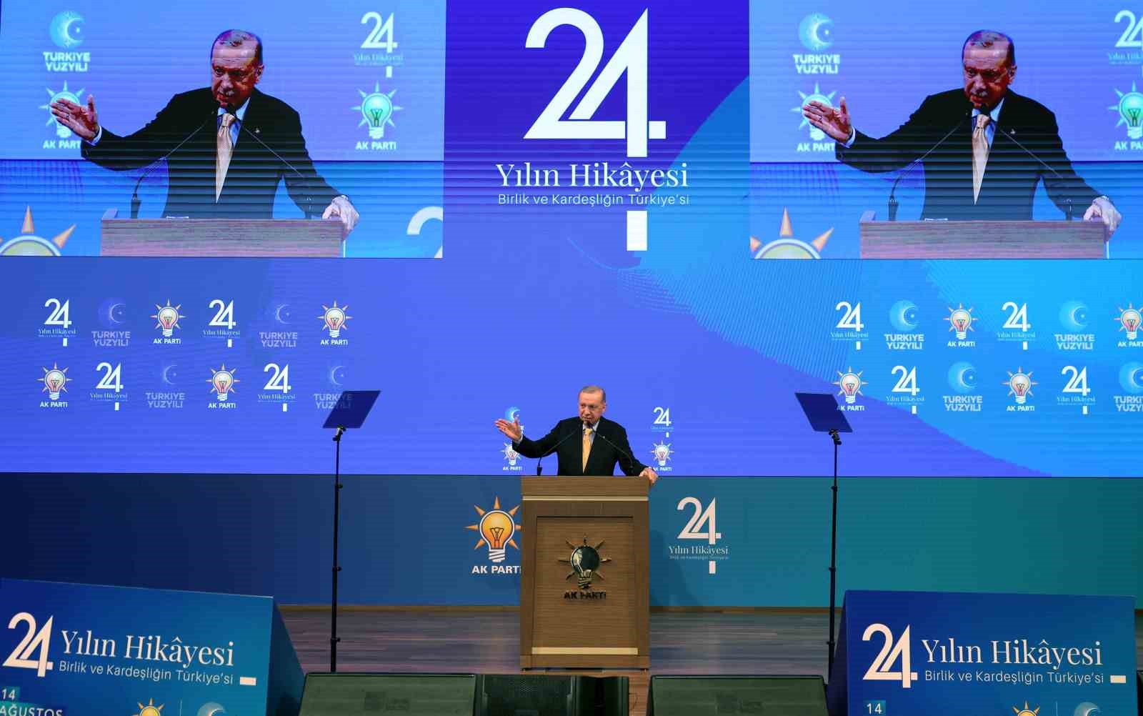 Cumhurbaşkanı Erdoğan: 