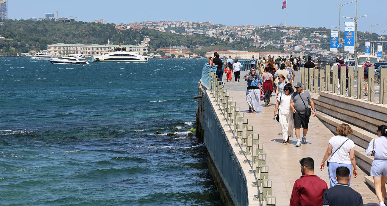 İstanbul’da kuvvetli rüzgar etkisini sürdürüyor