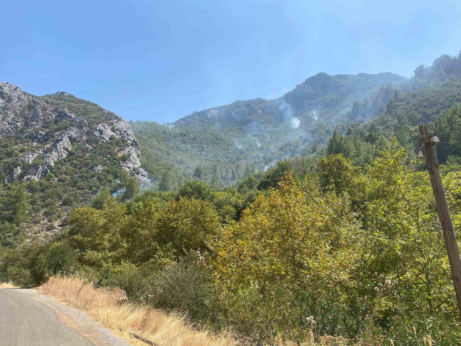 Mersin Anamur’daki orman yangını büyük ölçüde kontrol altına alındı