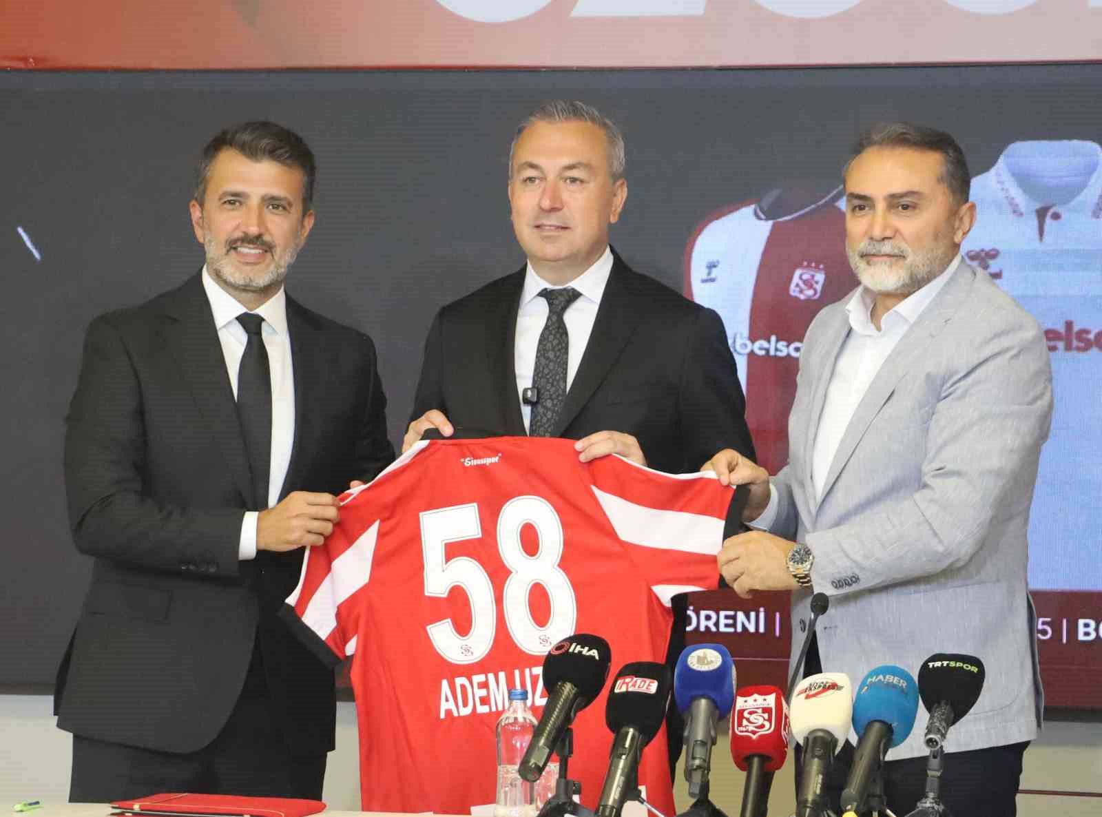 Sivasspor ile Özbelsan arasında dev sponsorluk anlaşması