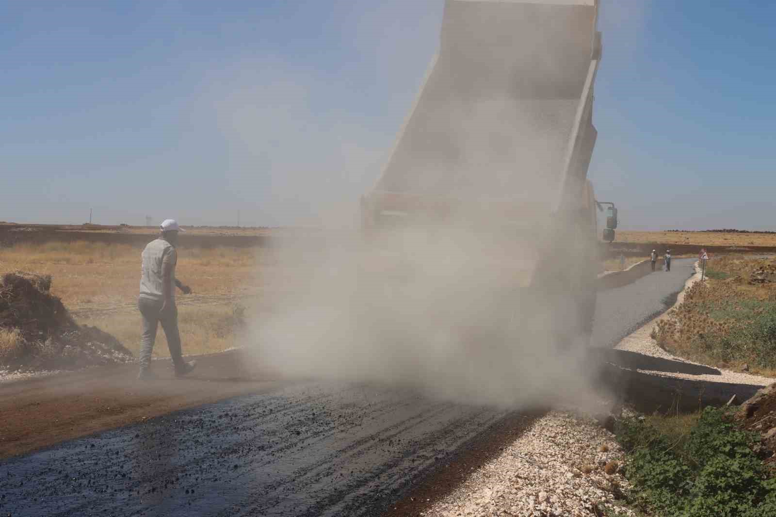 Siverek kırsalındaki yollar büyükşehirle güçleniyor