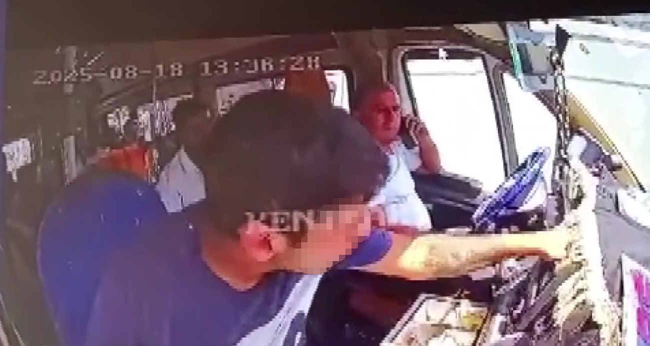 Minibüste kapkaç!