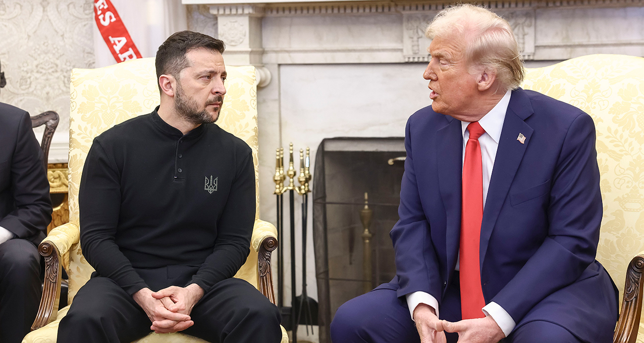 Trump'tan Zelenskiy ile görüşme öncesi açıklama: 