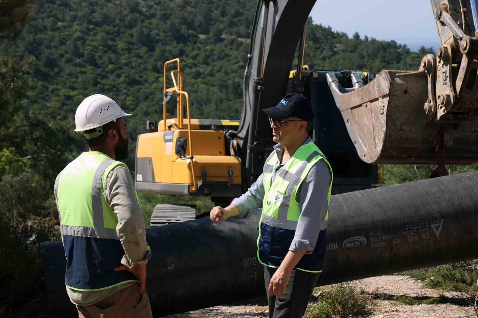 MUSKİ, Bodrum’a günlük 21 bin kişiye yetebilecek ilave su sağladı