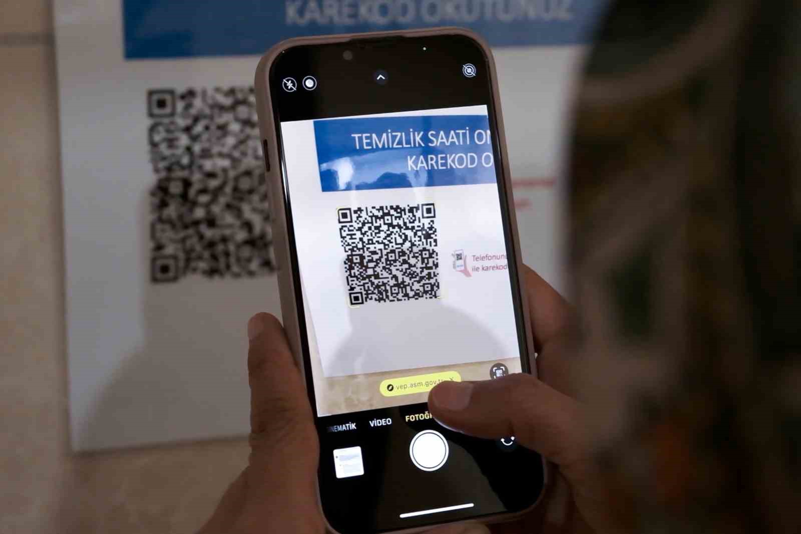 Hastanelerde hijyen için QR kodlu yeni dönem: Temizlik ihtiyacı anında bildirilecek