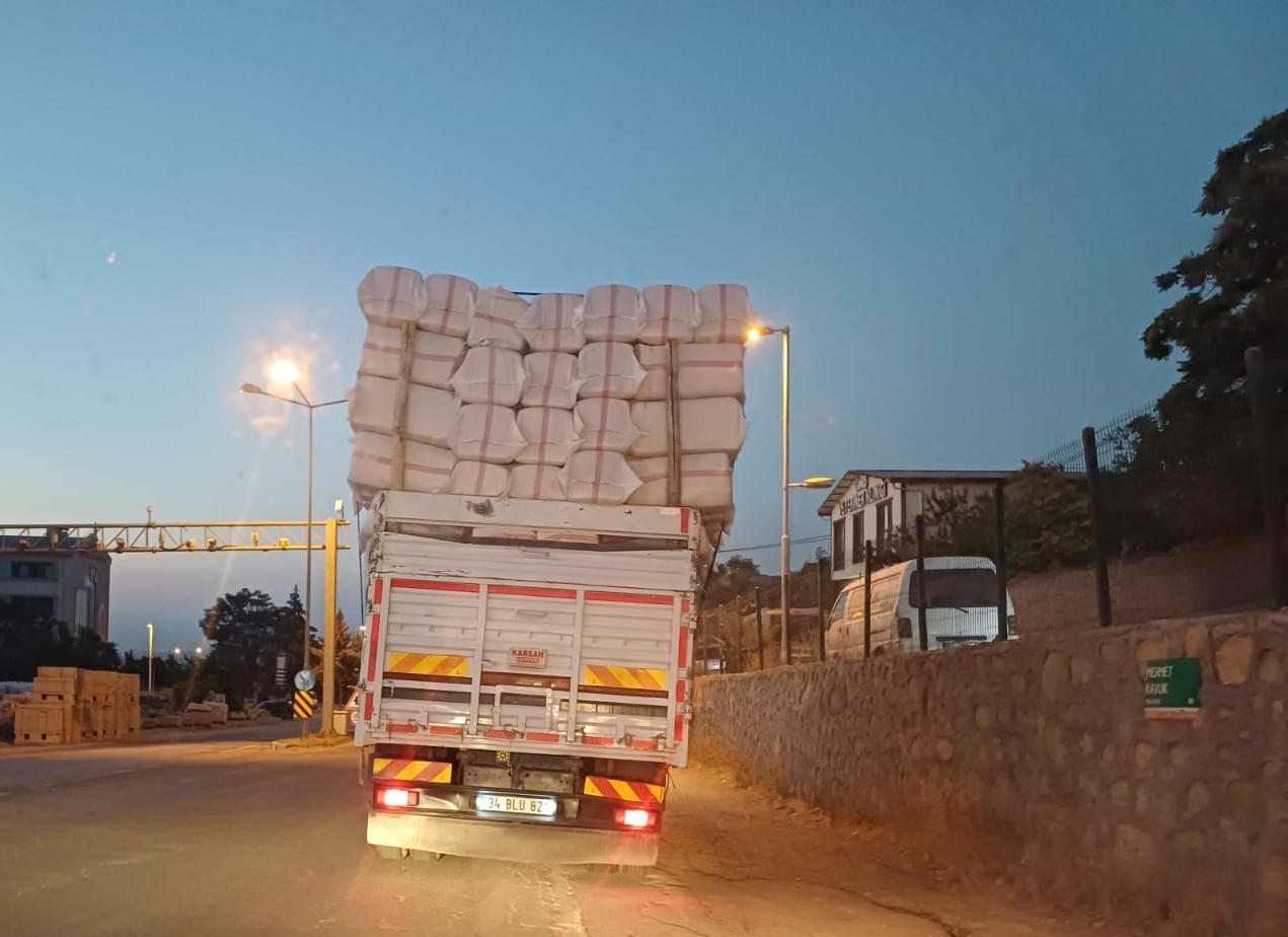 Malatya’da tehlikeli yolculuk