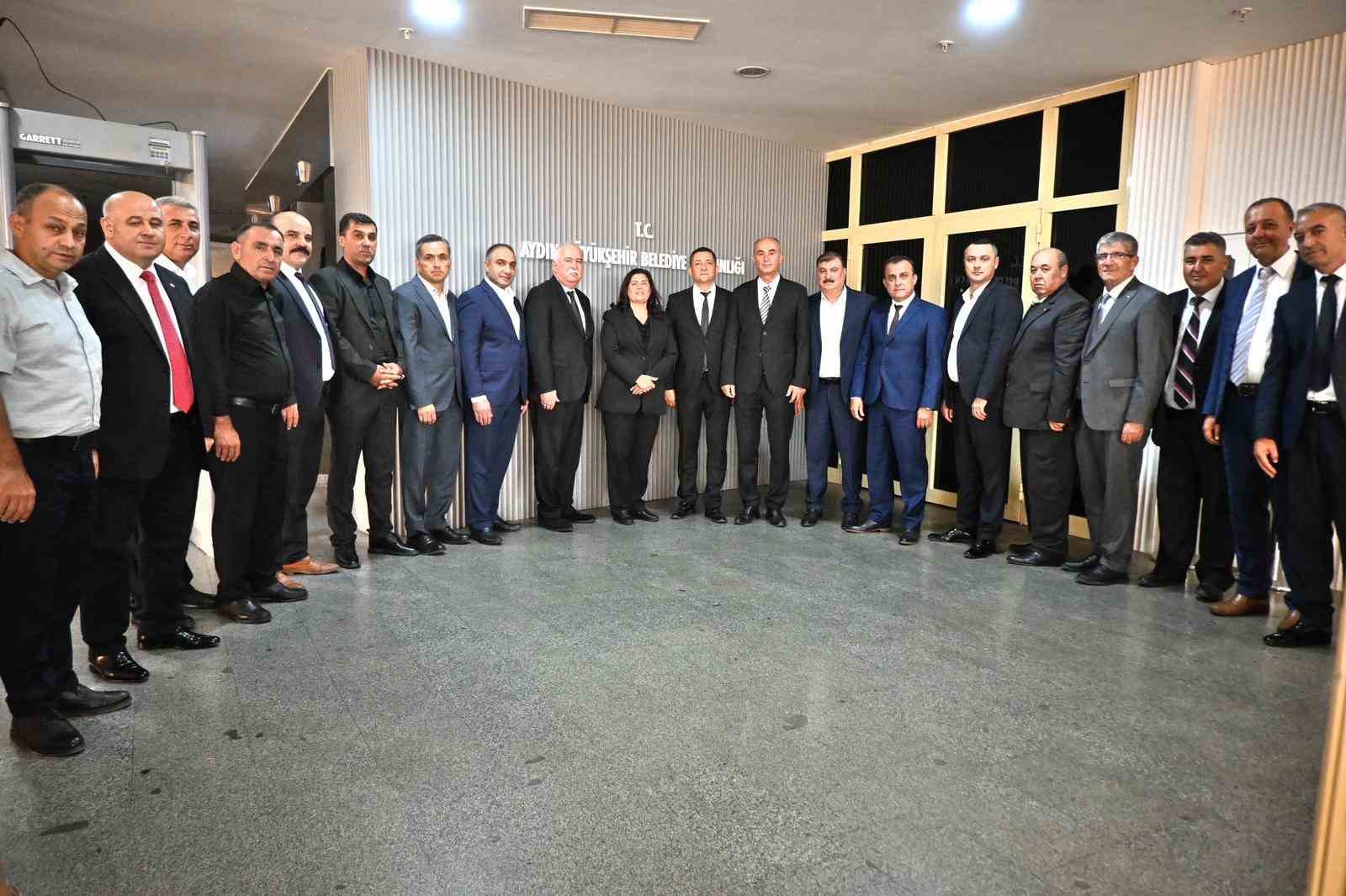 Başkan Çerçioğlu’na ’hayırlı olsun’ ziyaretleri sürüyor
