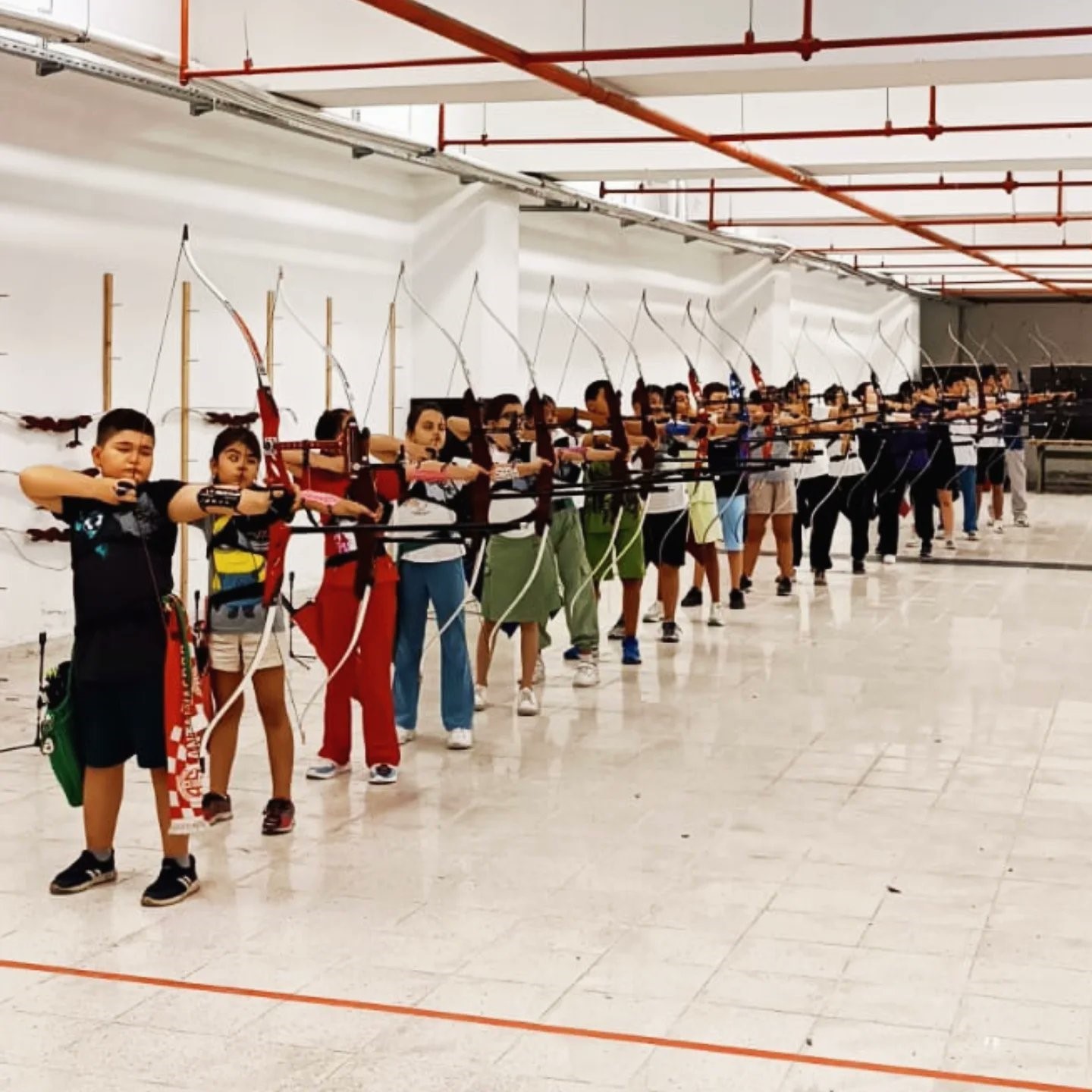 Eskişehirli sporcular okçuluk antrenmanlarına devam ediyor