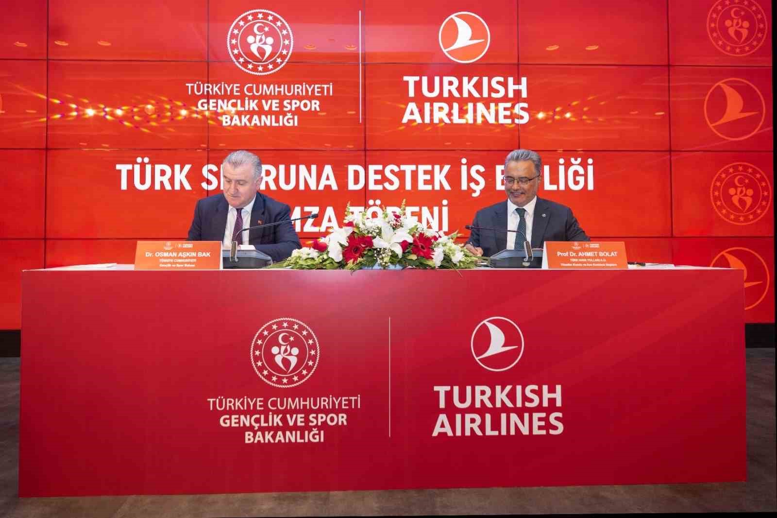 THY ile ile Gençlik ve Spor Bakanlığı arasında 