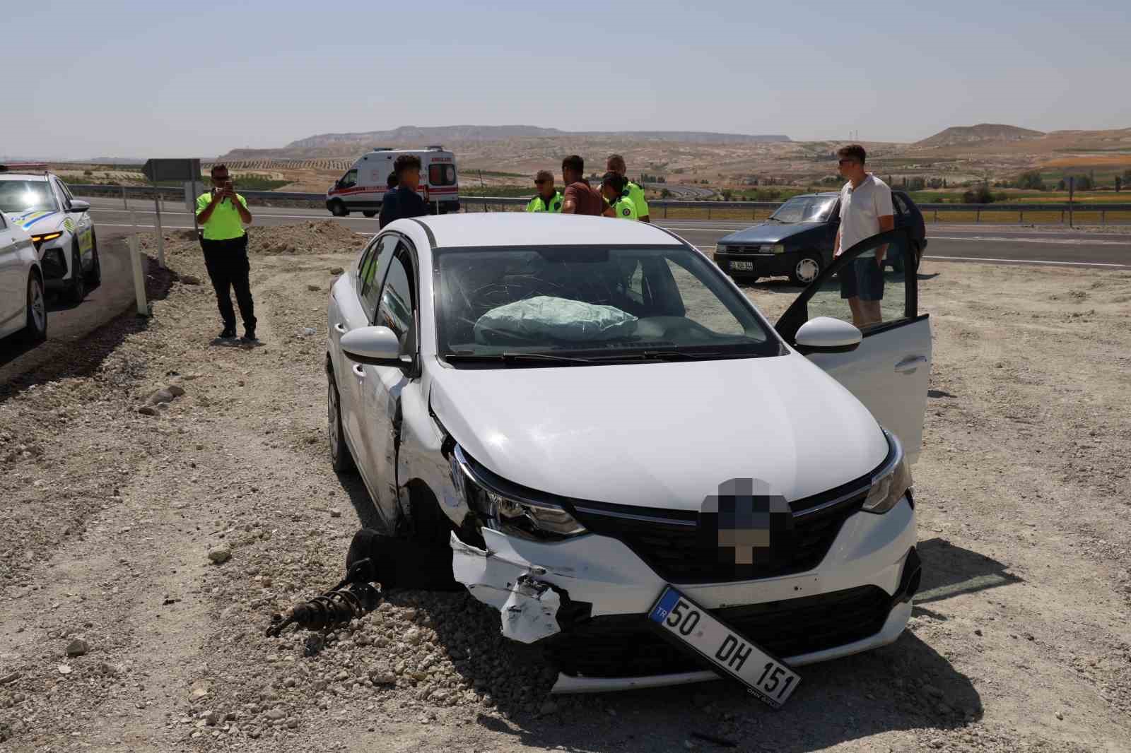 Kaza anında araç otomatik olarak acil çağrı sistemi 112’yi aradı