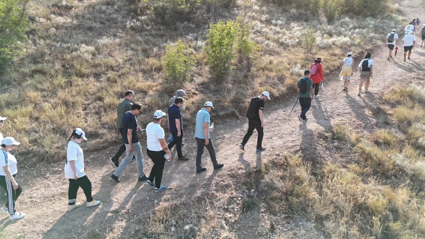 Harmankaya Kanyonu’nda doğa yürüyüşü