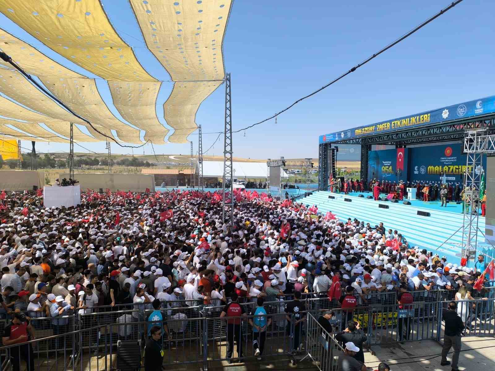 Malazgirt, Cumhurbaşkanı Erdoğan’ı bekliyor